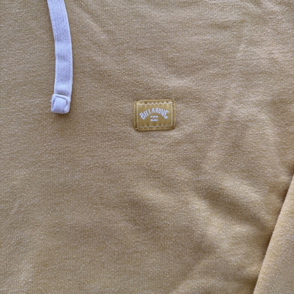Billabong Gold Hoodie w/kangaroo pocket Sz L - Picture 4 of 6